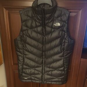 The North Face Black Quilted Vest